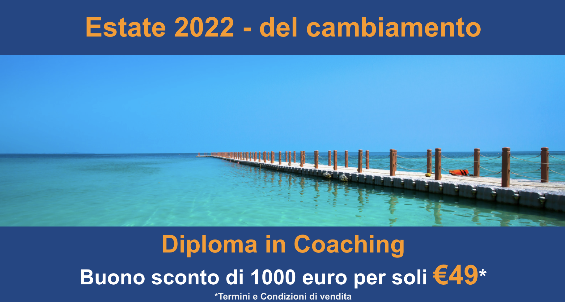 Diploma in Coaching  Buono sconto di 1000 euro per soli €49