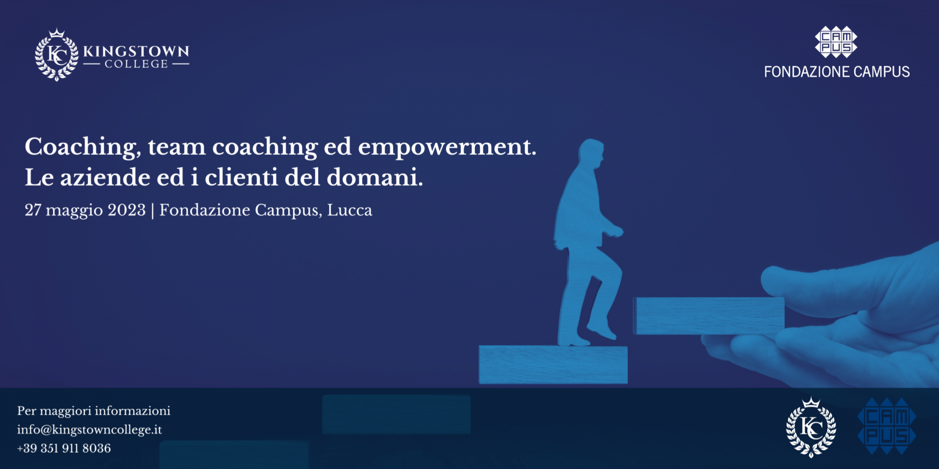 Il prossimo 27 maggio si terrà presso la Fondazione Campus il “Forum 2023: Coaching, team coaching ed empowerment.